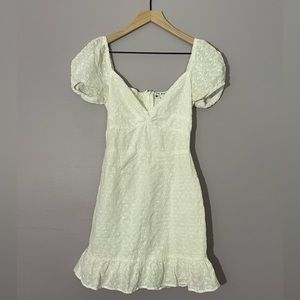 HYFVE White Eyelet Country Dress- Size Small